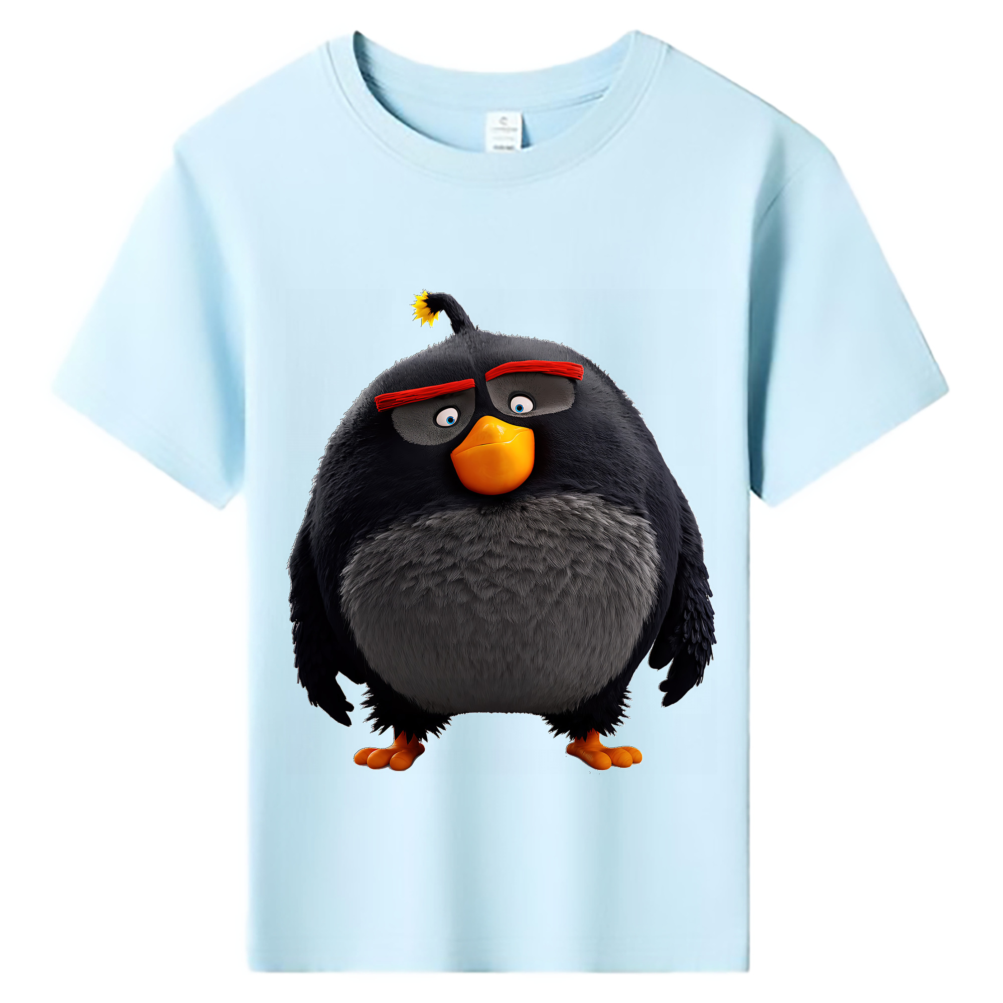 （画像用） Angry Birds アングリーバード 綿100％キッズTシャツ（フロントプリント）
